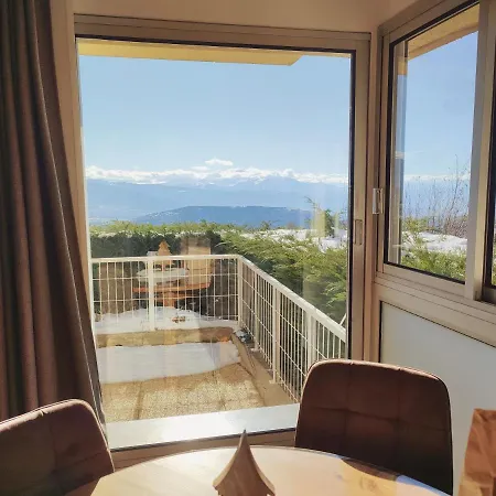 Casa Del Cargol Terrasse Plein Sud Avec Vue Et Garage Font-Romeu-Odeillo-Via