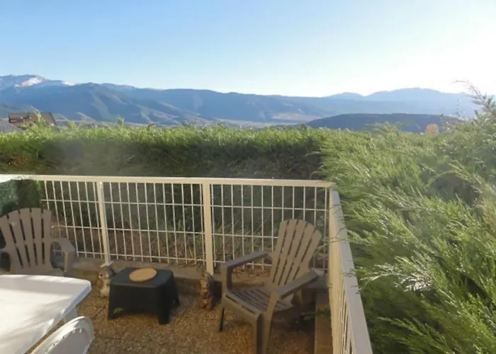 Casa Del Cargol Terrasse Plein Sud Avec Vue Et Garage Apartman Font-Romeu-Odeillo-Via