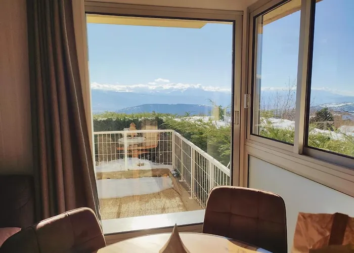 Casa Del Cargol Terrasse Plein Sud Avec Vue Et Garage Font-Romeu-Odeillo-Via