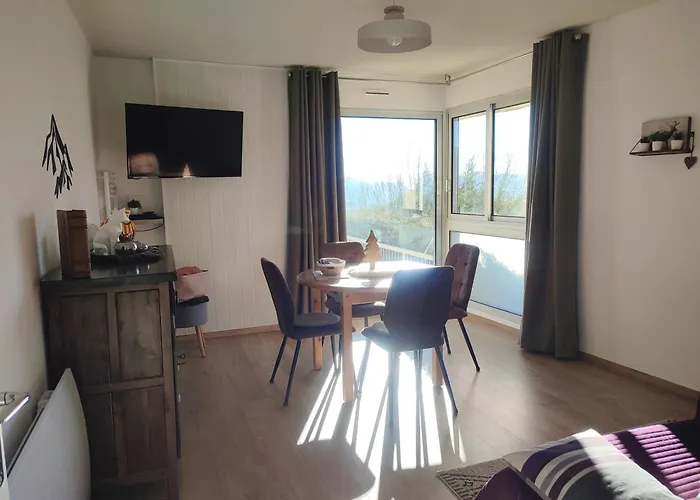 Casa Del Cargol Terrasse Plein Sud Avec Vue Et Garage Font-Romeu-Odeillo-Via